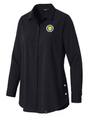 The Financial Crimes Enforcement Network (FINCEN) Women's Commuter Shirt  Black government employee uniform shirt