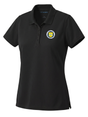 The Financial Crimes Enforcement Network (FINCEN) Women's Dri Fit Polo  Black government employee uniform shirt