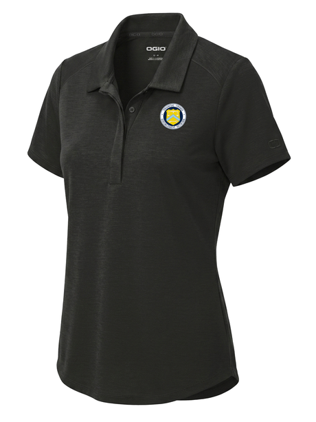 The Financial Crimes Enforcement Network (FINCEN) Women's Polo Black government employee uniform shirt