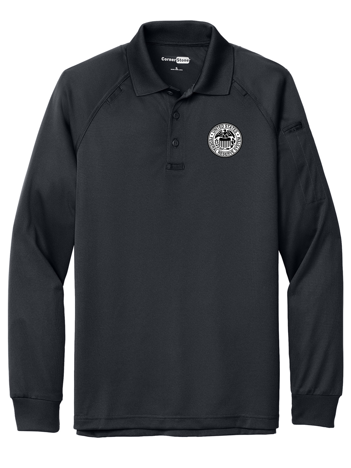 FRS Men's Tactical Long Sleeve Polo