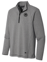 Federal Reserve System (FRS) Men's Transition Quarter Zip  Light Gray government employee uniform shirt