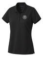Federal Reserve System (FRS) Women's Dri Fit Polo  Black government employee uniform shirt