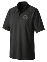 Dept. of Homeland Security Men's Tactical (Ghost Effect) Polo  Black government employee uniform shirt