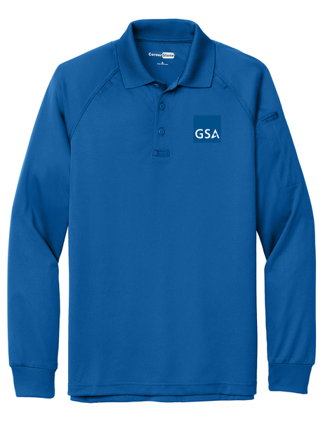 GSA Men's Tactical Long Sleeve Polo
