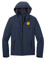 CWMD Agency Identifier Jacket - Rain Coat Navy Blue - Front government employee uniform shirt