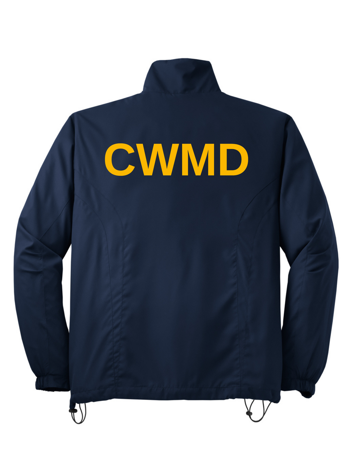CWMD Agency Identifier Jacket Navy Blue - Back government employee uniform shirt