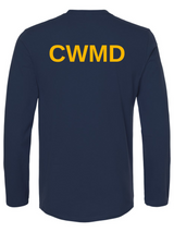 CWMD Agency Identifier Long Sleeve T-Shirt Navy Blue - Back government employee uniform shirt