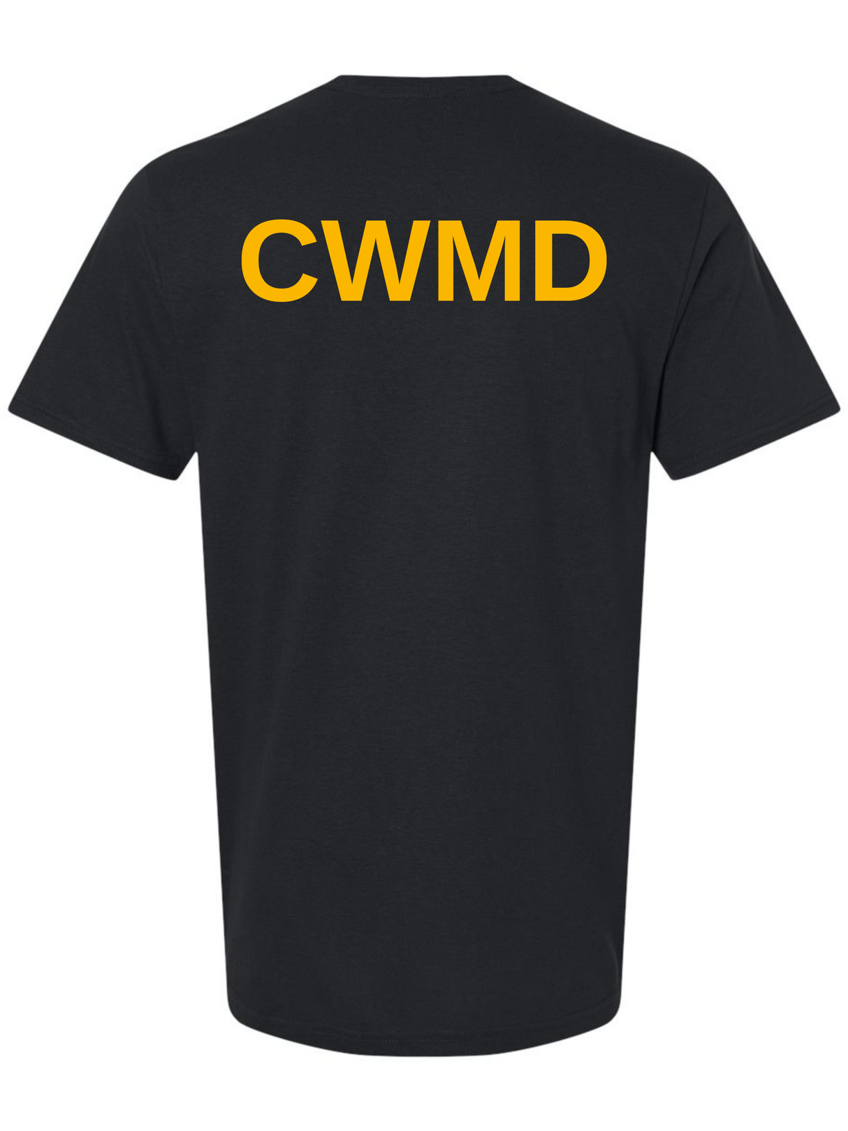 CWMD Agency Identifier T-Shirt Black - Back government employee uniform shirt