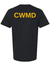 CWMD Agency Identifier T-Shirt Black - Back government employee uniform shirt