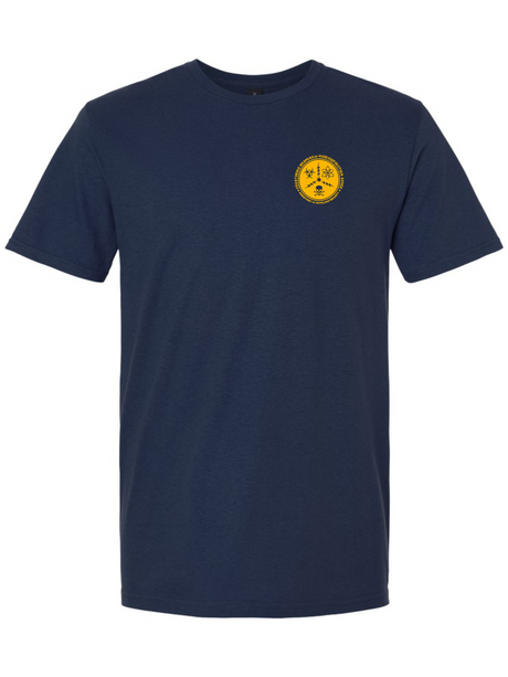 CWMD Agency Identifier T-Shirt Navy Blue - Front government employee uniform shirt