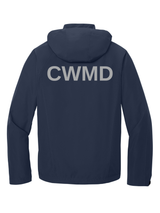 Countering Weapons of Mass Destruction Office (CWMD) Men's Port Authority Torrent Waterproof Jacket back Navy Blue government employee uniform shirt