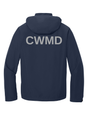 Countering Weapons of Mass Destruction Office (CWMD) Men's Port Authority Torrent Waterproof Jacket back Navy Blue government employee uniform shirt