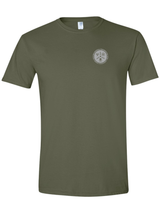 Countering Weapons of Mass Destruction Office (CWMD) Unisex Softstyle T-Shirt Drab Green government employee uniform shirt