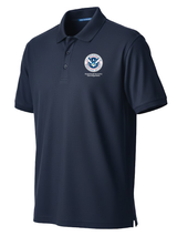 Homeland Security Investigations (HSI) Men's Polo  Dark Navy government employee uniform shirt