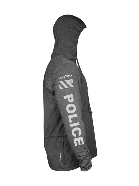 Hallandale Marine Patrol Anetik Hoodie Black Right