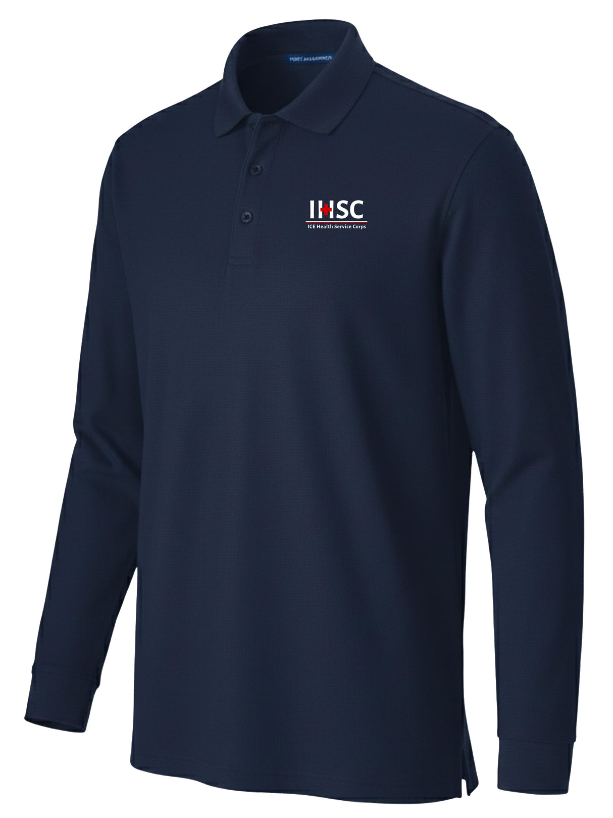 ICE HSC Men's Long Sleeve Agency Polo