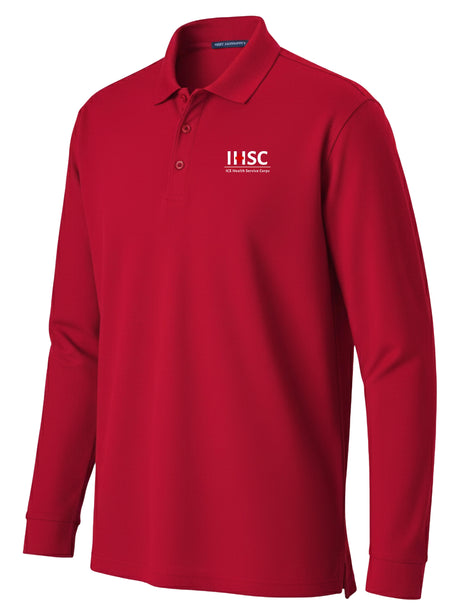 ICE HSC Men's Long Sleeve Agency Polo