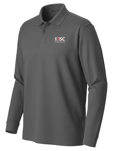 ICE HSC Men's Long Sleeve Agency Polo