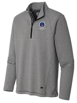 Bureau of International Labor Affairs (ILAB) Men's Transition Quarter Zip  Light Gray government employee uniform shirt
