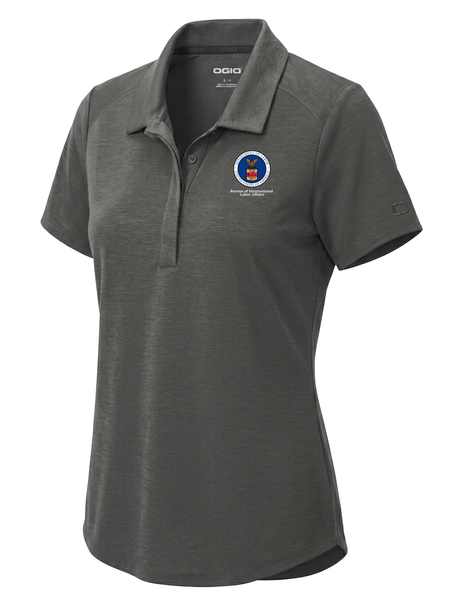 Bureau of International Labor Affairs (ILAB) Women's Polo Slate Gray government employee uniform shirt