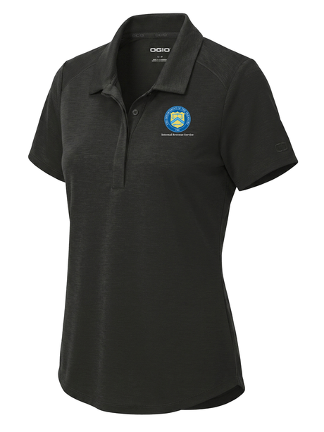Internal Revenue Service (IRS) Women's Polo Black government employee uniform shirt