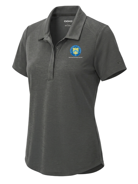 Internal Revenue Service (IRS) Women's Polo Slate Gray government employee uniform shirt