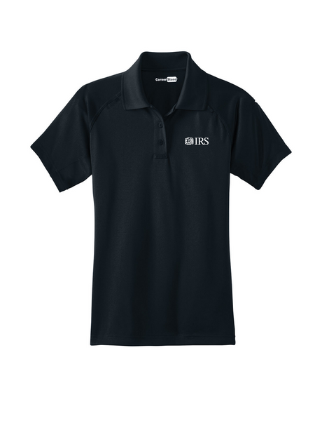 IRS_Womens_Tactical_Short_Sleeve_Polo_-_Dark_Navy