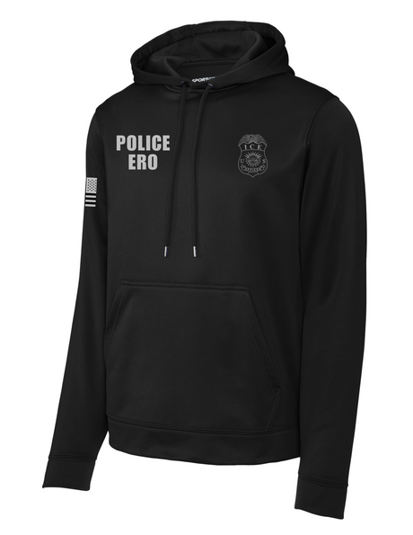Immigration and Customs Enforcement (ICE) Enforcement and Removal Operations (ERO) Hoodie Black