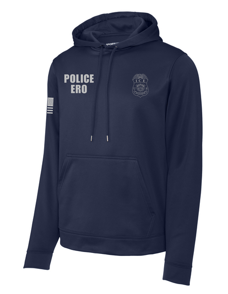 Immigration and Customs Enforcement (ICE) Enforcement and Removal Operations (ERO) Hoodie Navy1