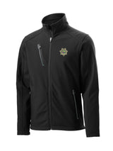 Florida Department of Juvenile Justice (DJJ) Men's Tactical Soft Shell Full-Zip Jacket Black government employee uniform shirt