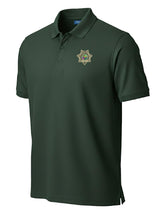 Florida Department of Juvenile Justice (DJJ) Men's Polo Dark Green government employee uniform shirt