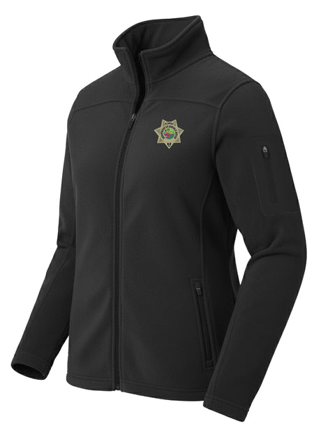 Florida Department of Juvenile Justice (DJJ) Women's Summit Fleece Black government employee uniform shirt