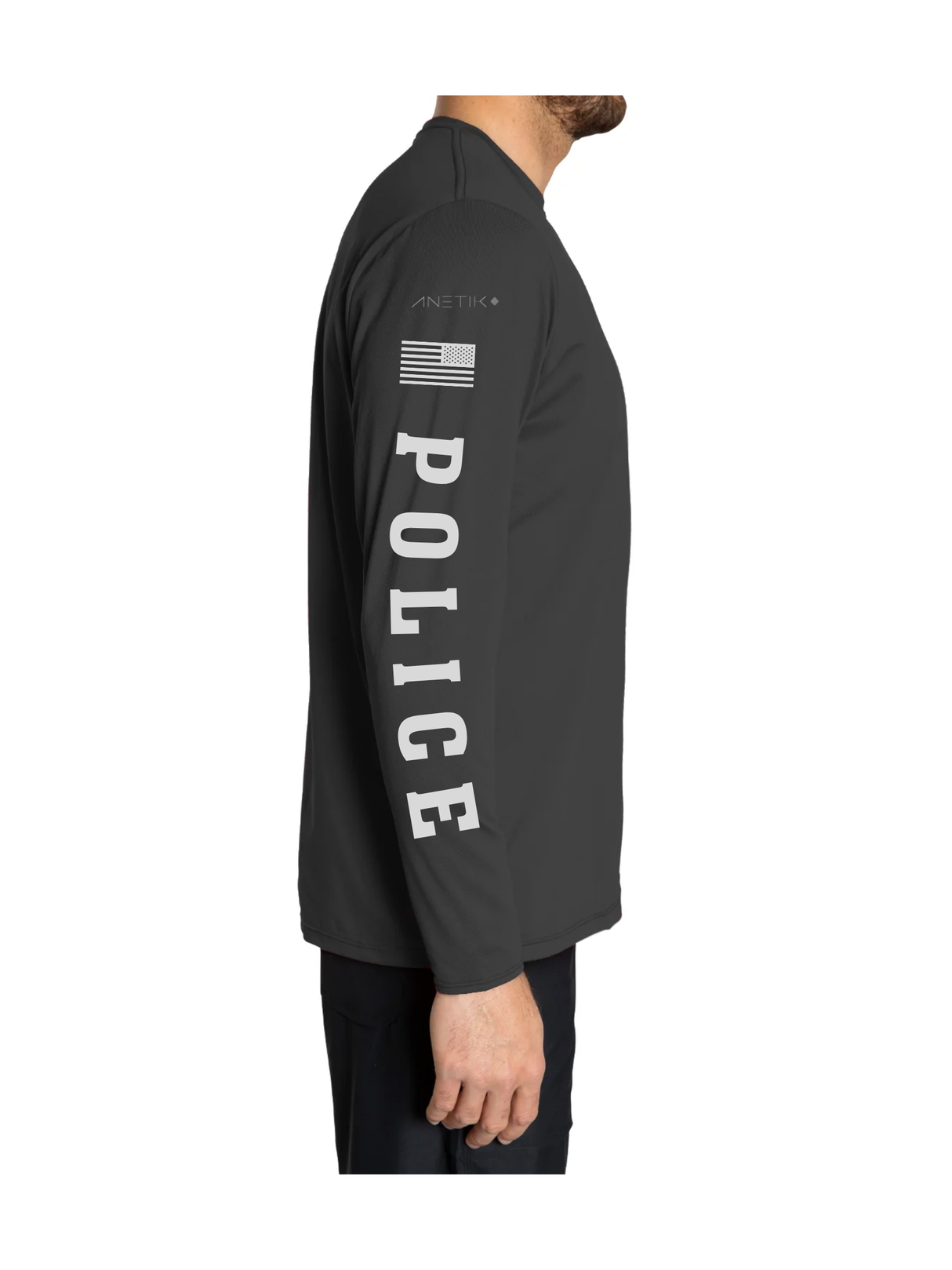 Lighthouse Point Police CID - Anetik Long sleeve
