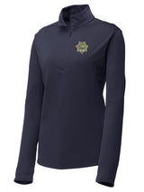 Florida Department of Juvenile Justice (DJJ) Women's Lightweight Dri Fit Navy Blue government employee uniform shirt