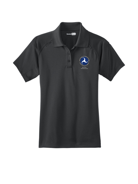 MARAD_Womens_Tactical_Short_Sleeve_Polo_-_Slate_Gray