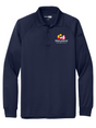 Maryland Department of Health (MDH) Men's Tactical Long Sleeve Polo Dark Navy government employee uniform