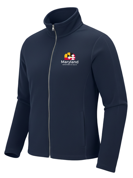 Maryland Department of Health (MDH) Men's Lightweight Microfleece Navy Blue government employee uniform