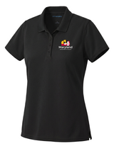 Maryland Department of Health (MDH) Women's Dri Fit Polo Black government employee uniform
