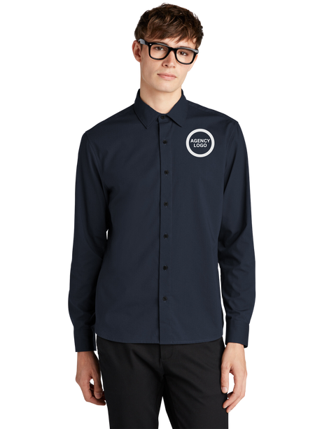 Mercer+Mettle™ Long Sleeve Stretch Woven Shirt - FEDS Apparel