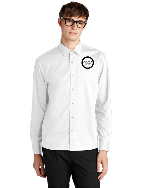 Mercer+Mettle™ Long Sleeve Stretch Woven Shirt - FEDS Apparel