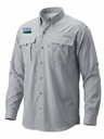 National Agriculture Statistics Service (NASS) Men's Columbia Bahama™ II Button Up Long-Sleeve  Cool Grey government employee uniform shirt