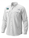 National Agriculture Statistics Service (NASS) Men's Columbia Bahama™ II Button Up Long-Sleeve  White government employee uniform shirt