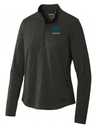 National Agriculture Statistics Service (NASS) Women's Motion 1/4 Zip  Black government employee uniform shirt