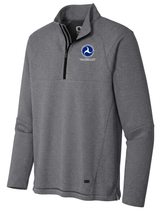 National Highway Traffic Safety Administration (NHTSA) Men's Transition Quarter Zip  Slate Gray government employee uniform shirt