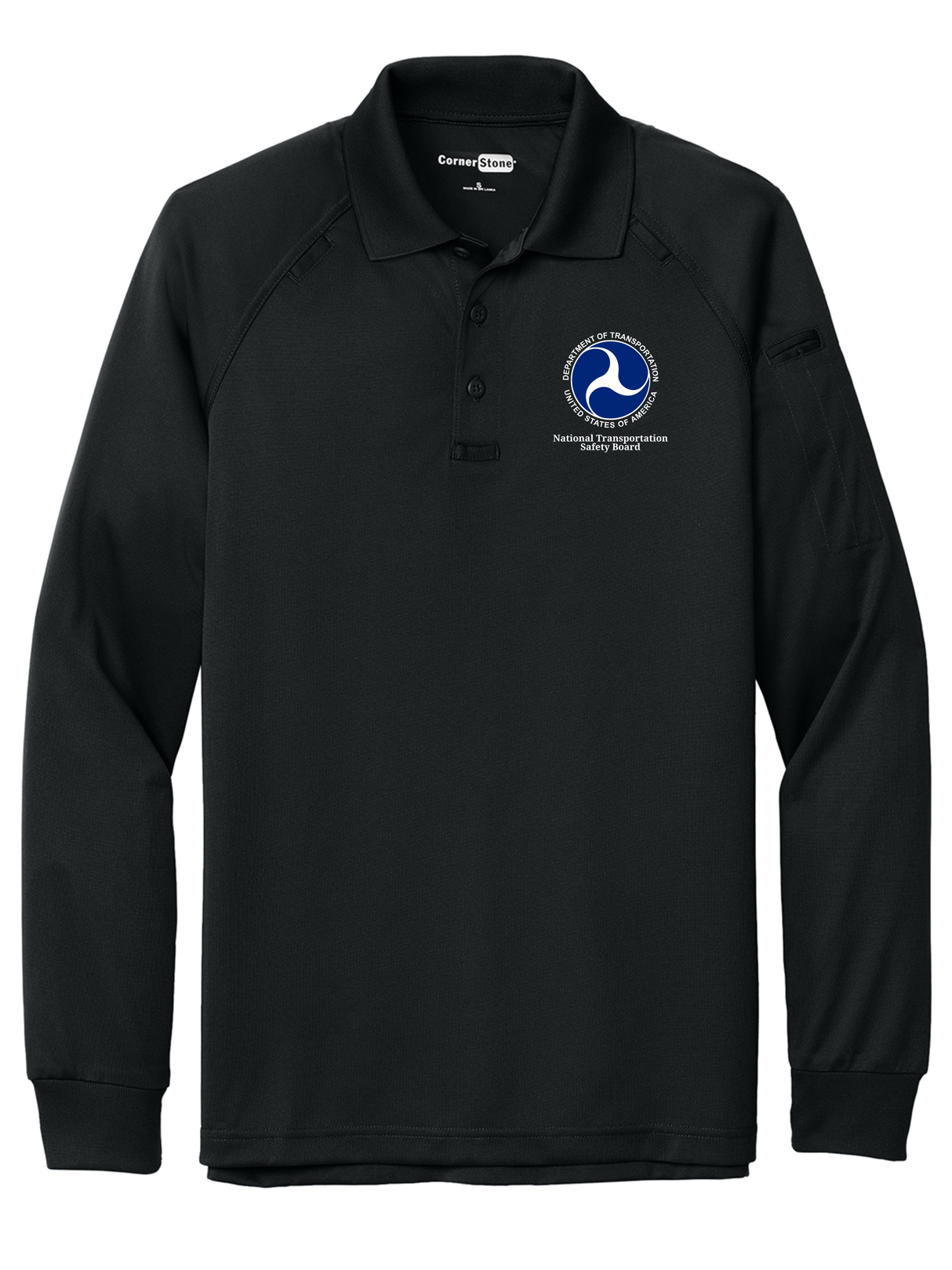 NTSB Men's Tactical Long Sleeve Polo