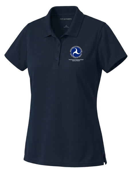 National Transportation Safety Board (NTSB) Women's Dri Fit Polo  Navy Blue government employee uniform shirt