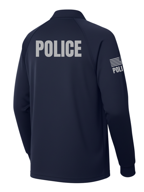 Navy Tactical Long Sleeve - Police Men's Shirt (Gray)