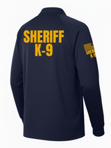 Navy Tactical Long Sleeve - Sheriff K-9 Men's Shirt (Yellow)