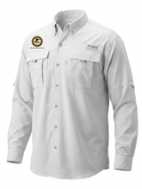 Office of The Attorney General (OAG) Men's Columbia Bahama™ II Button Up Long-Sleeve  White government employee uniform shirt