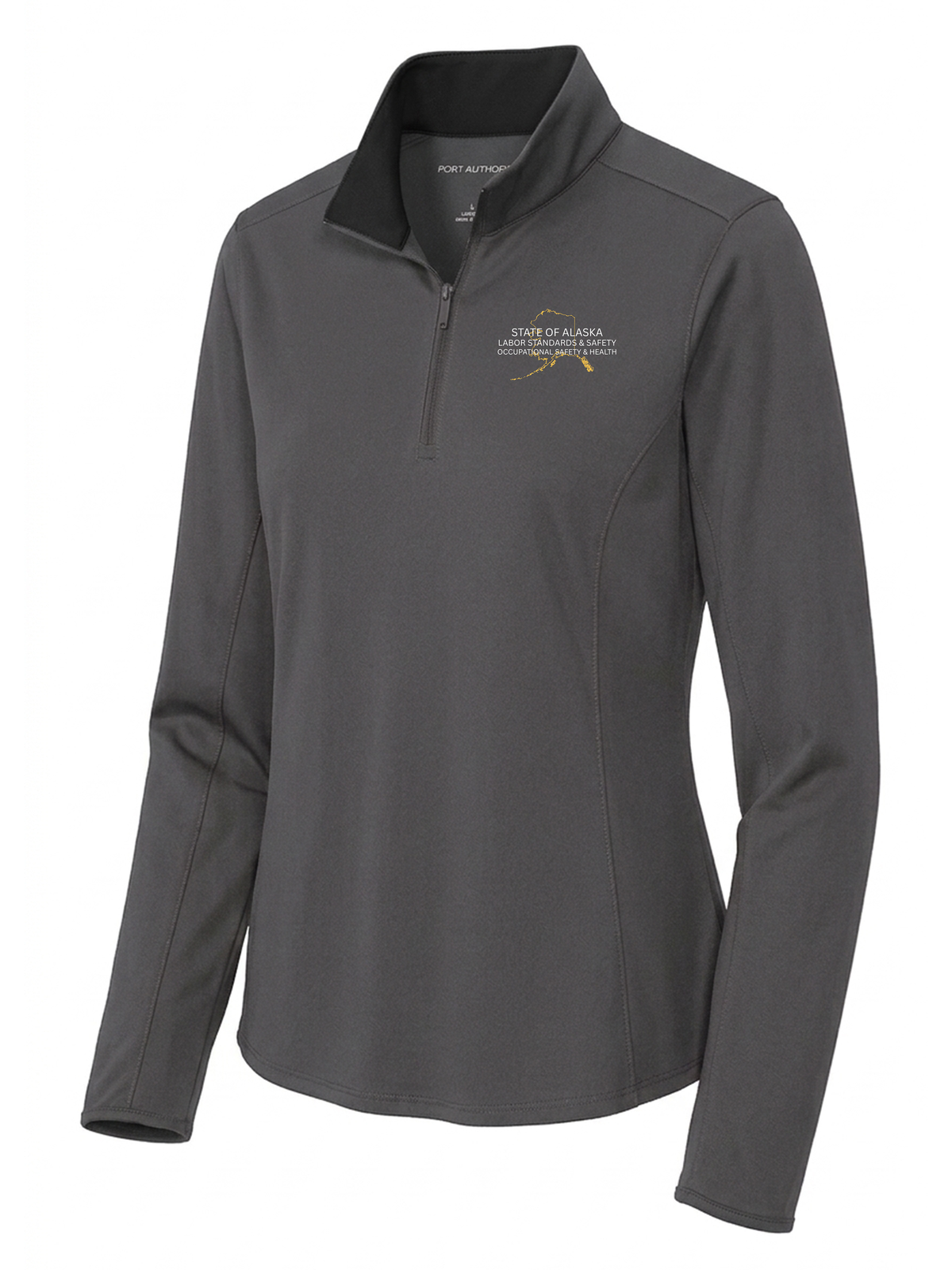 State of Alaska Department of Labor Women's Dri Fit 1/4 Zip